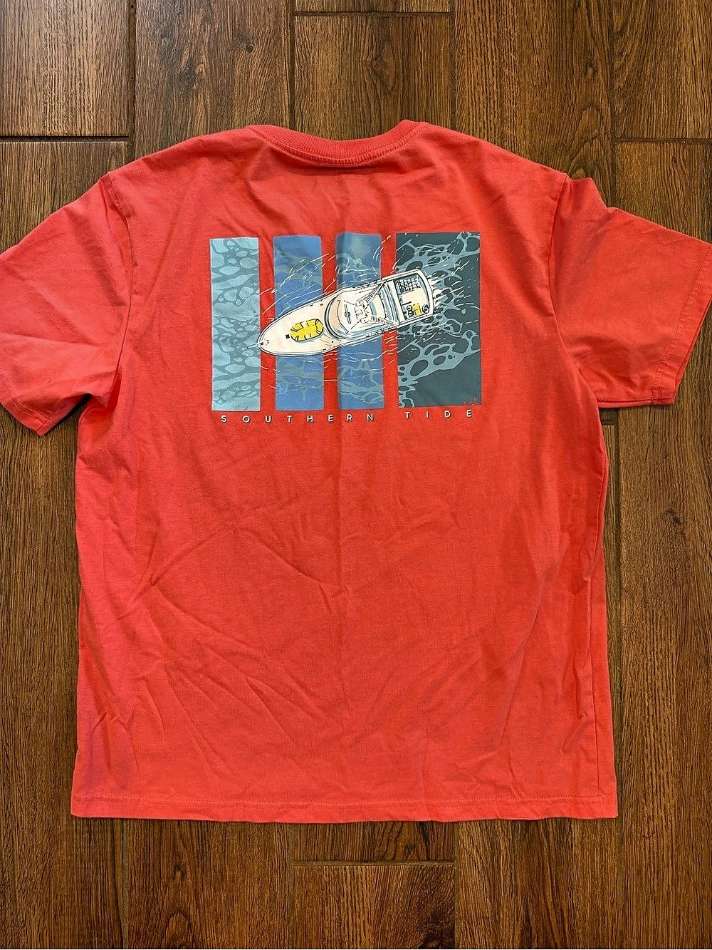 Southern Tide Graphic Short Sleeve Tee Red / men’s Small / like new